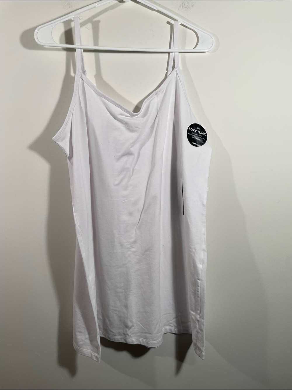 NWT Torrid The Foxy Tunic stretch cami top 3X